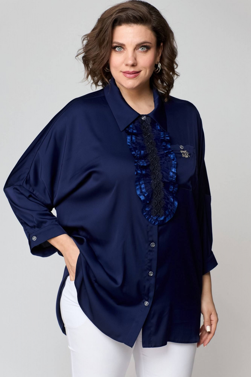 Блузы Solomeya Lux 942а темно-синий