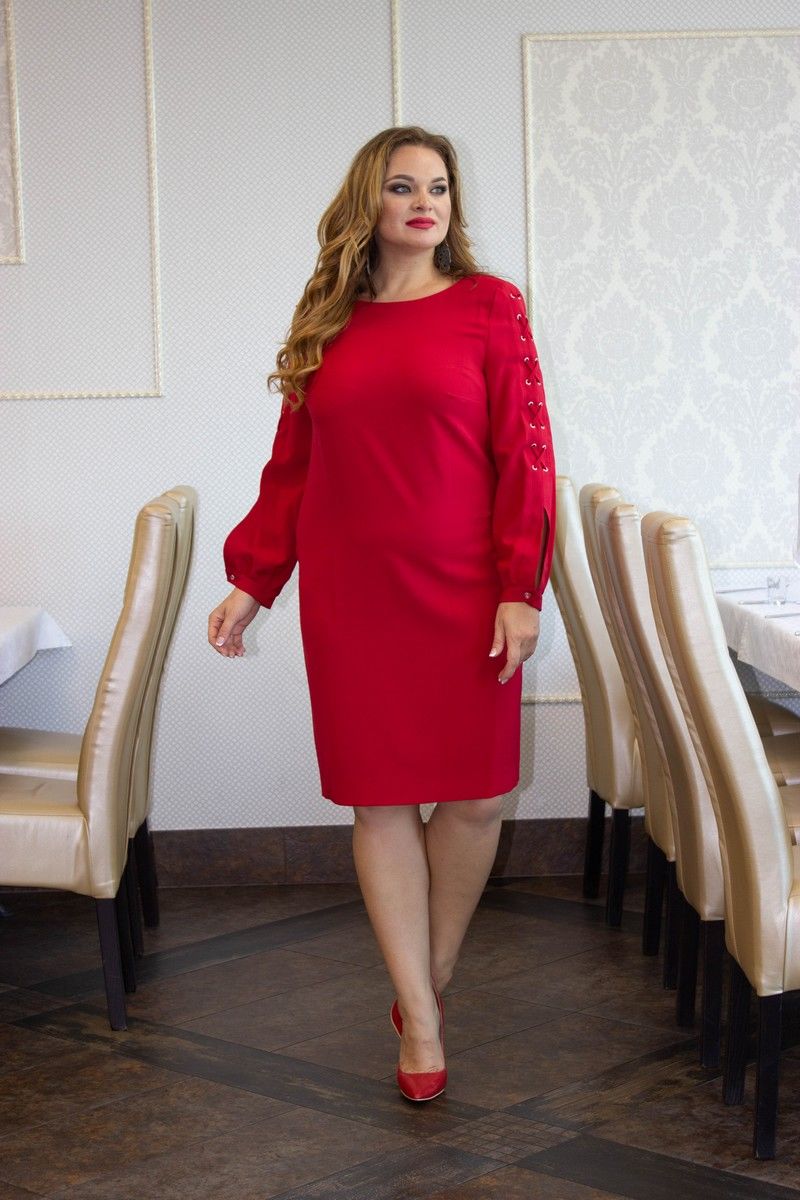 Платье SOVITA П-721 красный