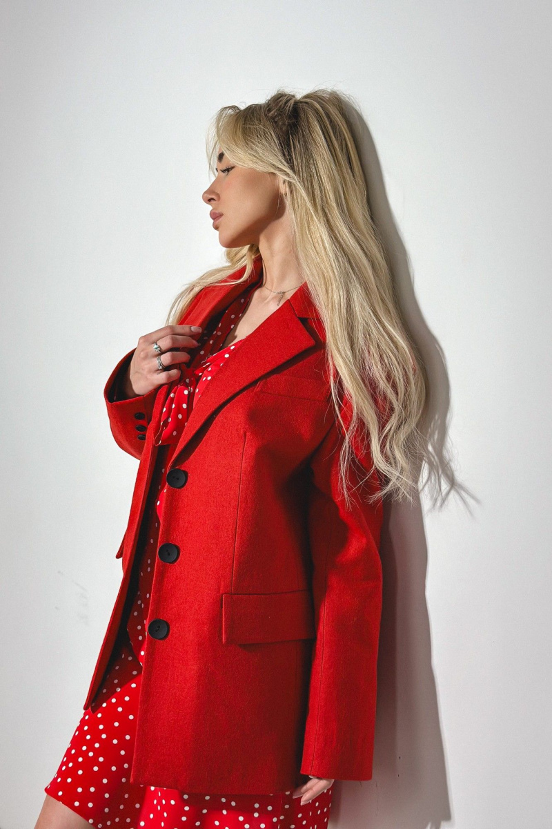 Женское пальто Skipper Design 134 красный