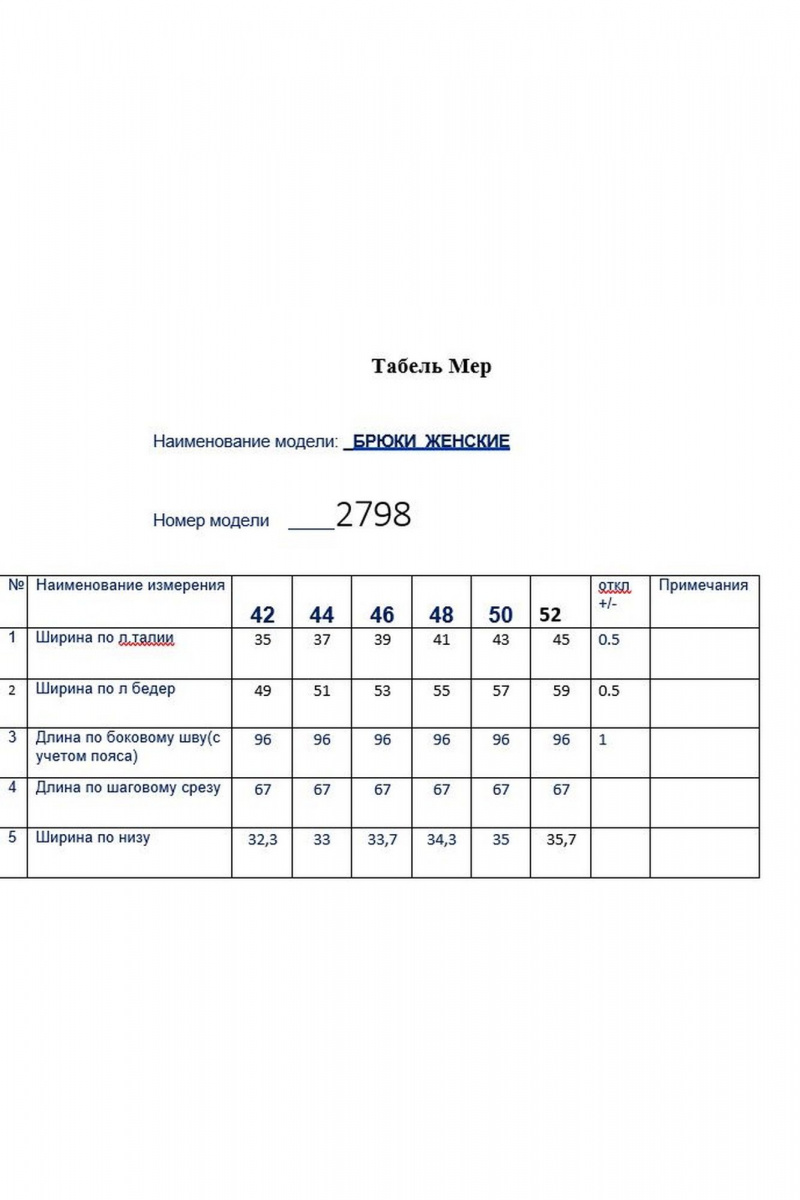 Брюки Butеr 2798 голубой