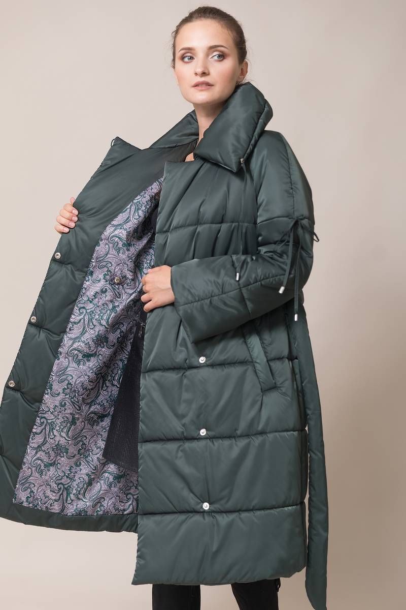 Женское пальто Winkler’s World 481-ппз зеленый