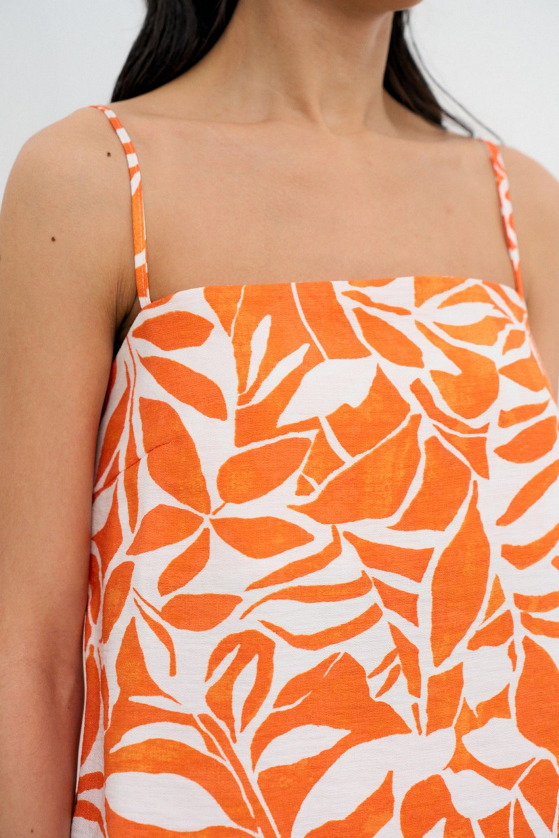 Женский комплект с шортами ATTIKA А3727 оранжевый