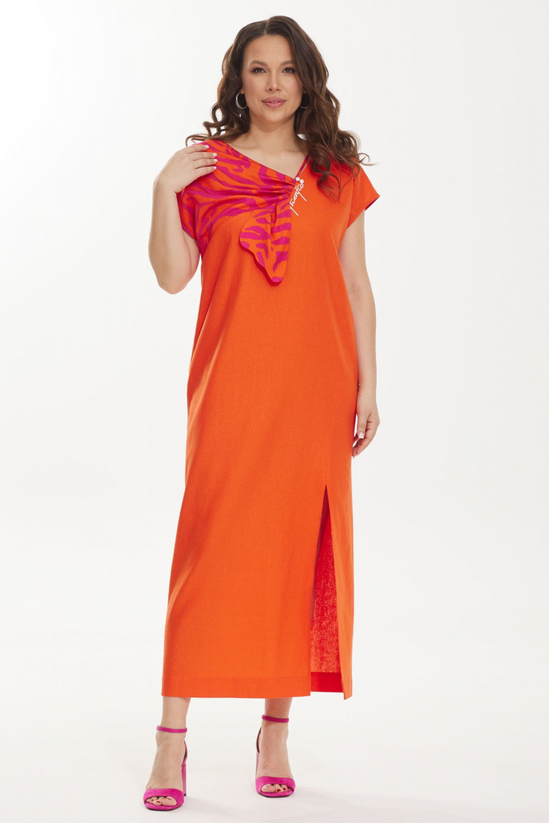 Платья Магия моды 2443 оранжевый