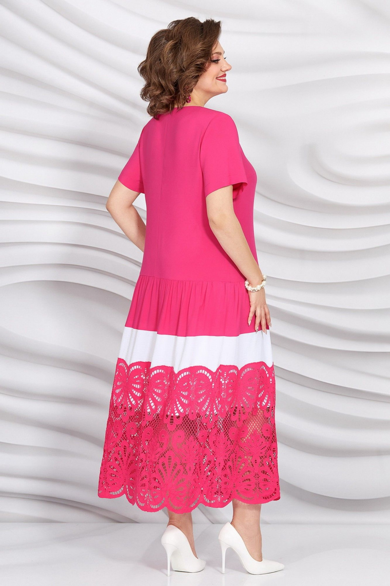 Платья Mira Fashion 5400-2 розовый