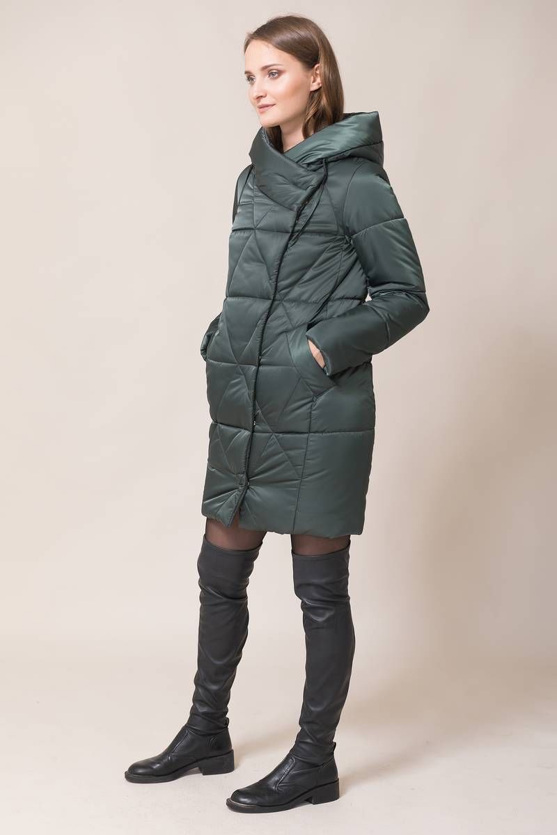 Женское пальто Winkler’s World 503-ппз зеленый