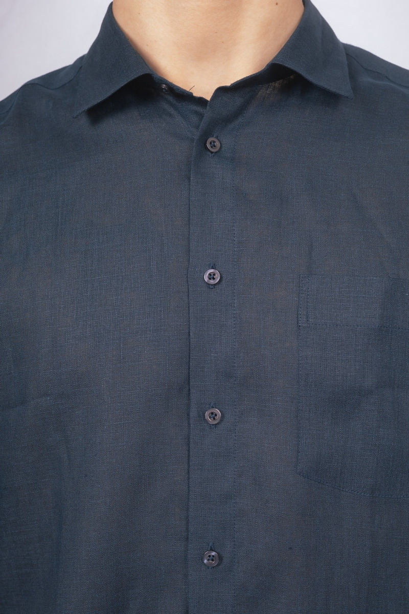 Рубашки с коротким рукавом Nadex 01-089822/210-24 темно-синий