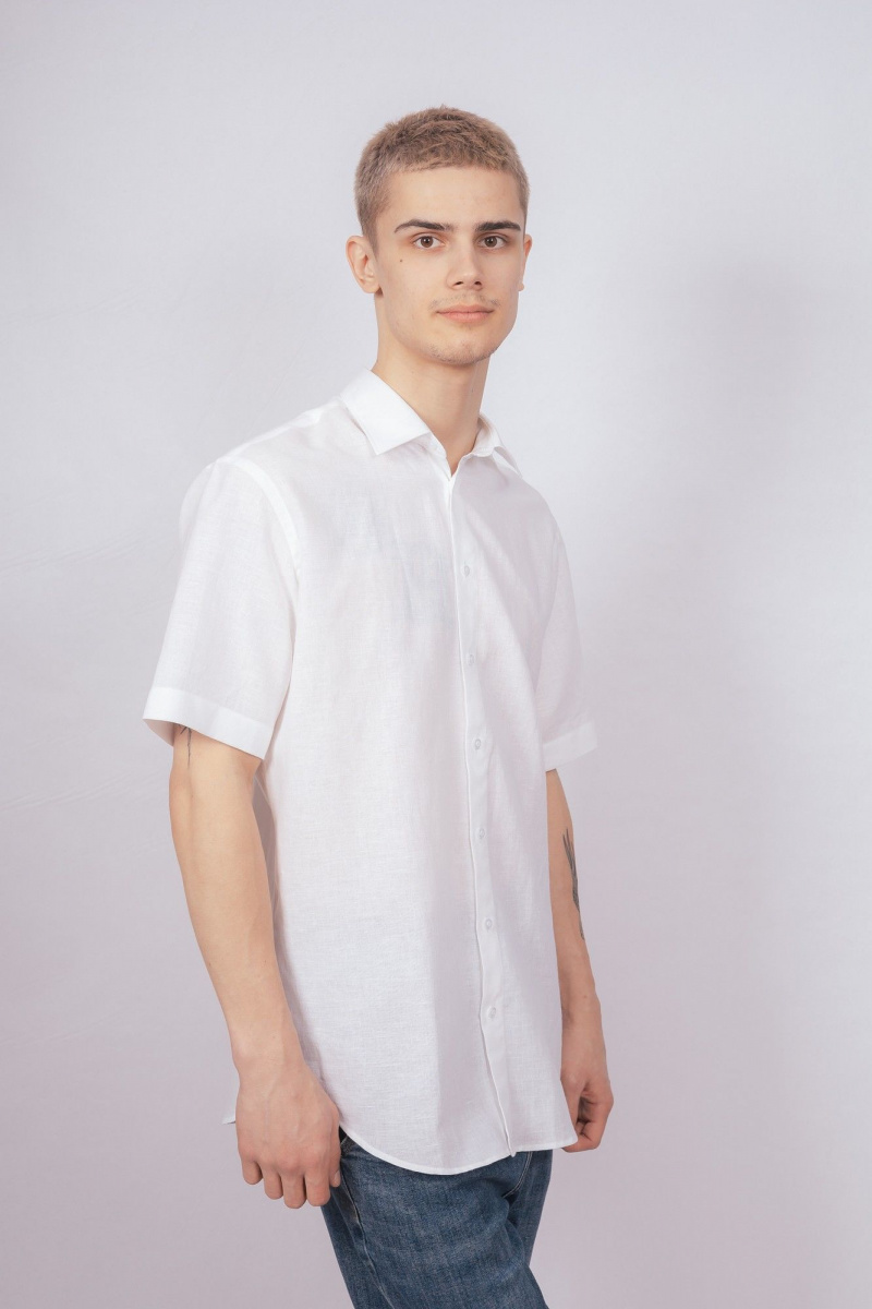 Рубашки с коротким рукавом Nadex 01-089922/111-24 белый