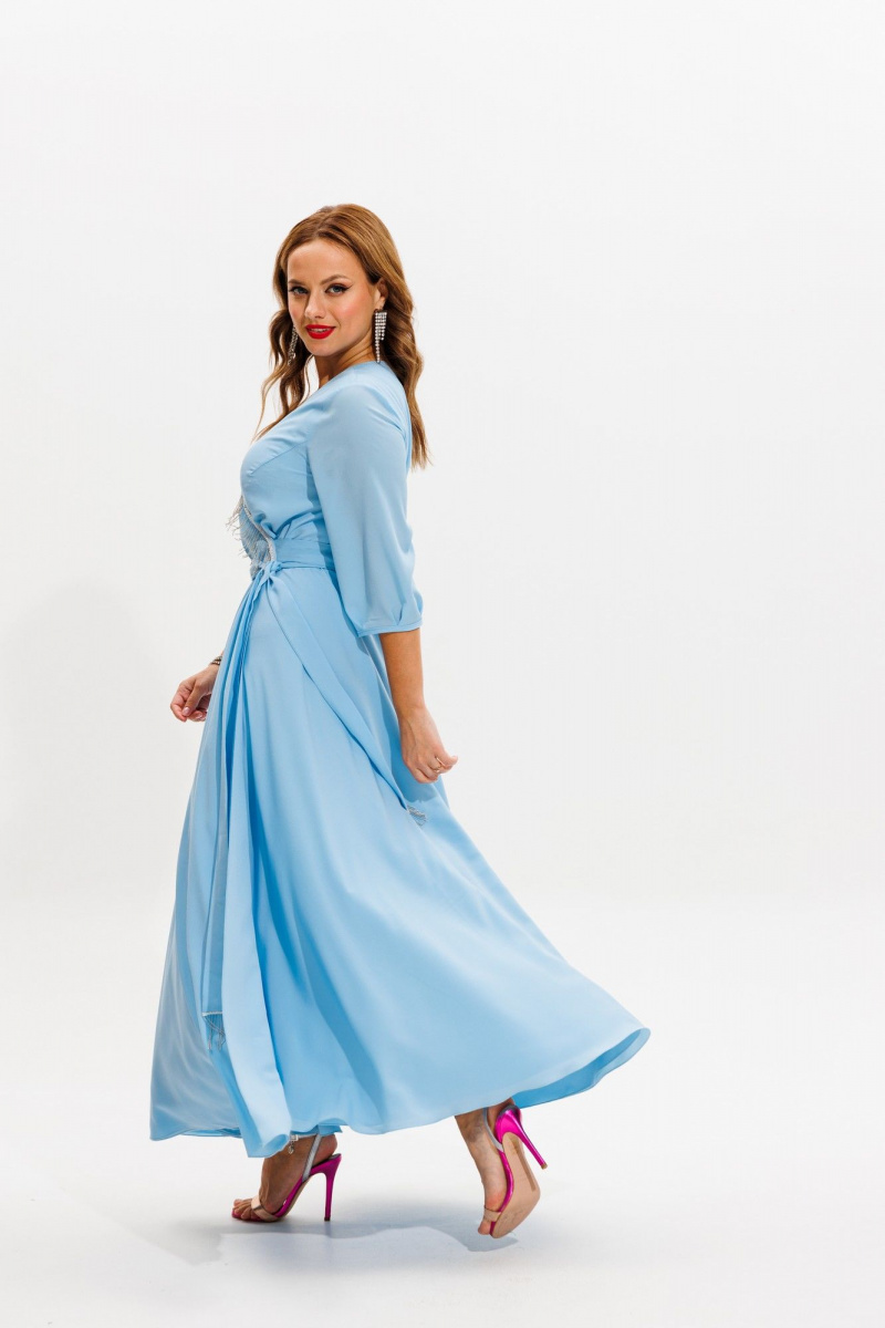 Платья Anastasia 1113 небесно-голубой