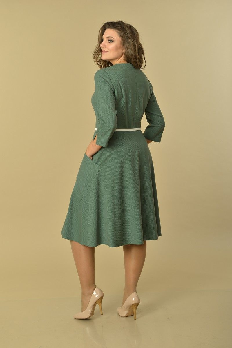 Платья Lady Style Classic 1943/2 зеленый