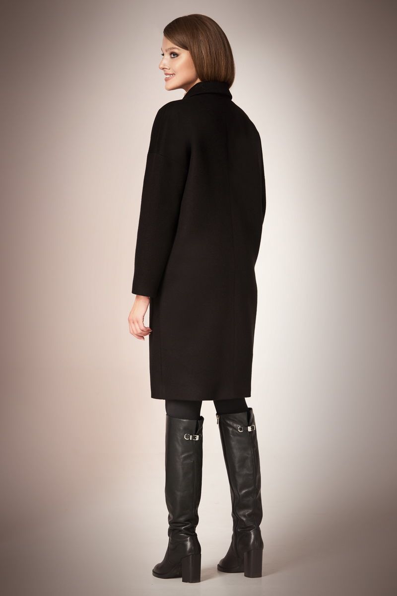 Женское пальто Andrea Fashion AF-57 черный