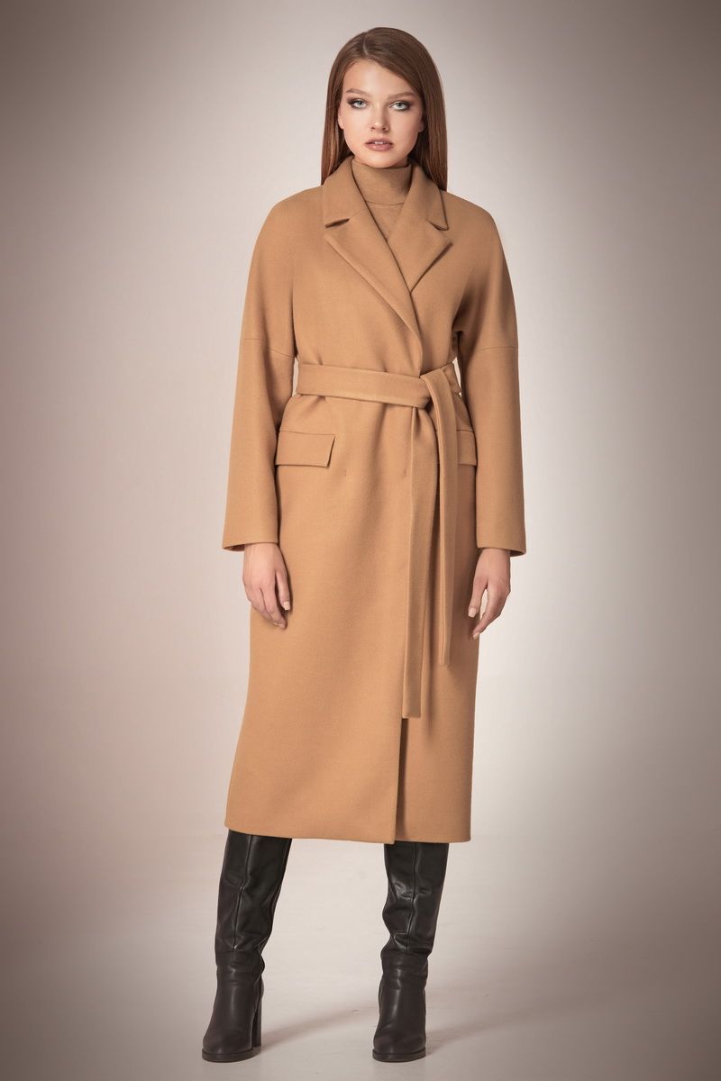 Женское пальто Andrea Fashion AF-58 беж