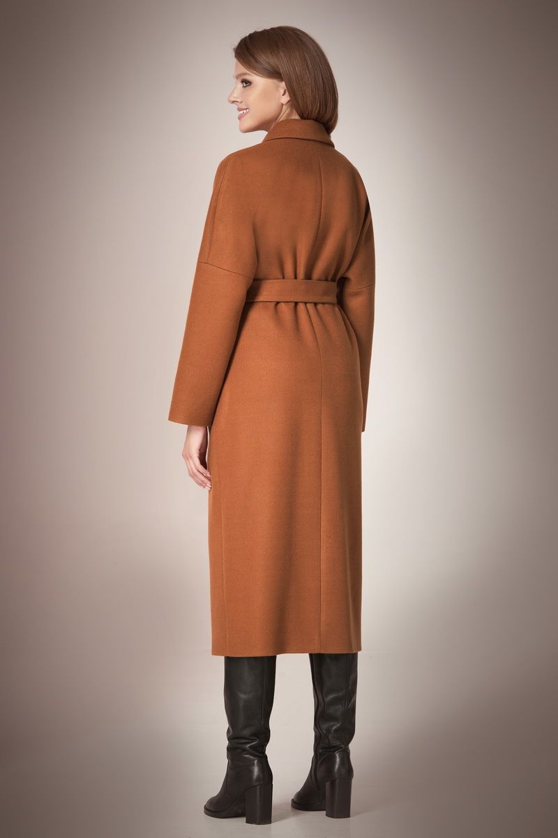 Женское пальто Andrea Fashion AF-58 карамель