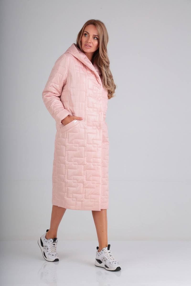 Женское пальто Диомант 1549 розовый