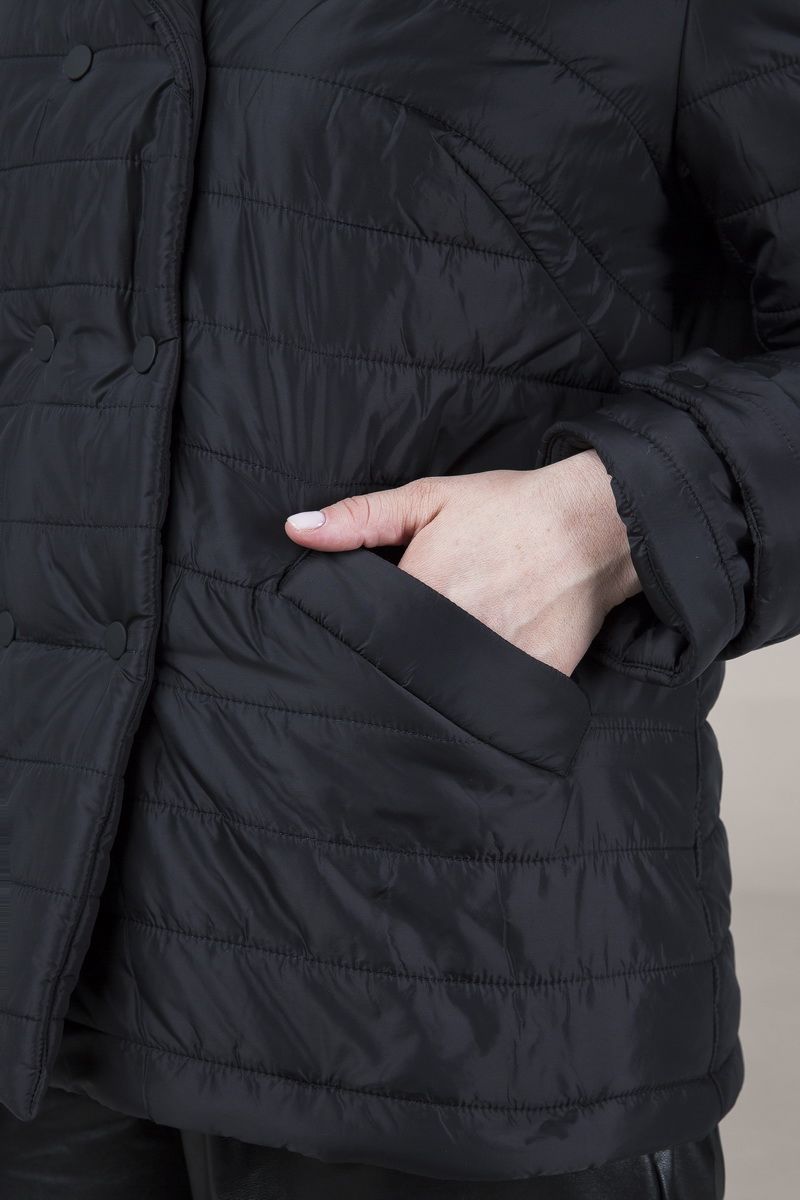 Женская куртка ELLETTO 3436 черный