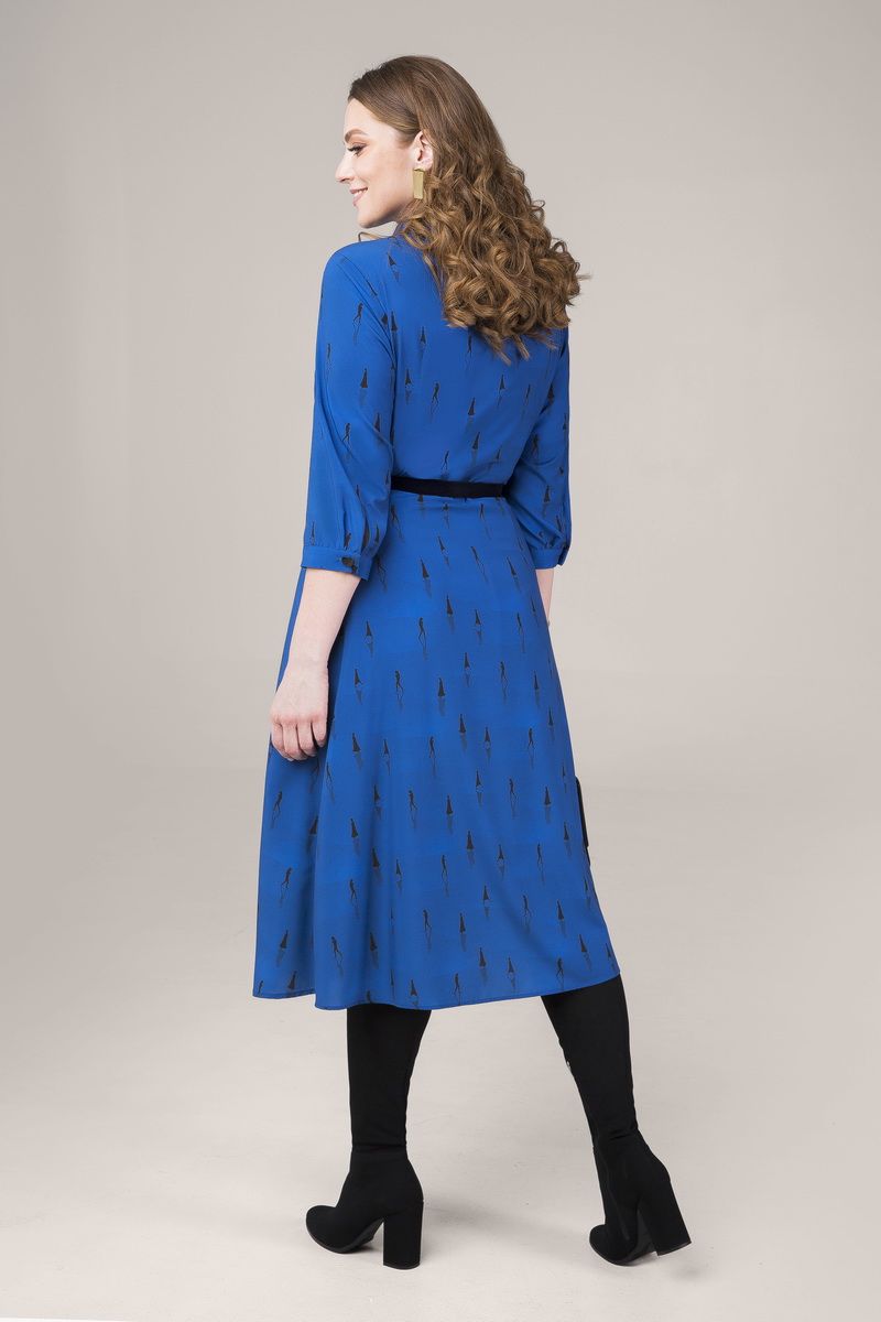 Платье ELLETTO 1733 синий