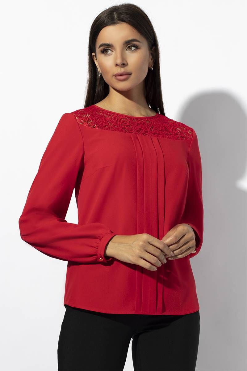 Блузы VIZAVI 629 красный