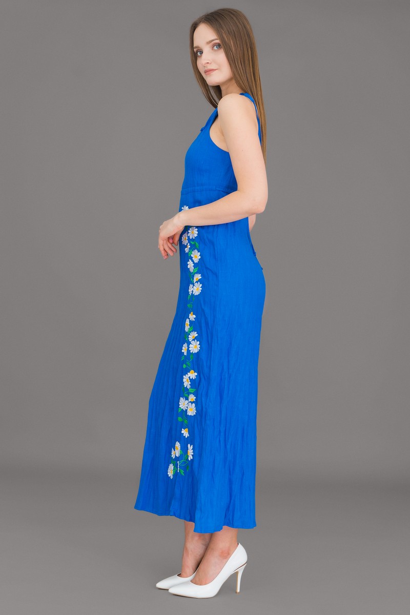 Платье Ружана 145-4 синий