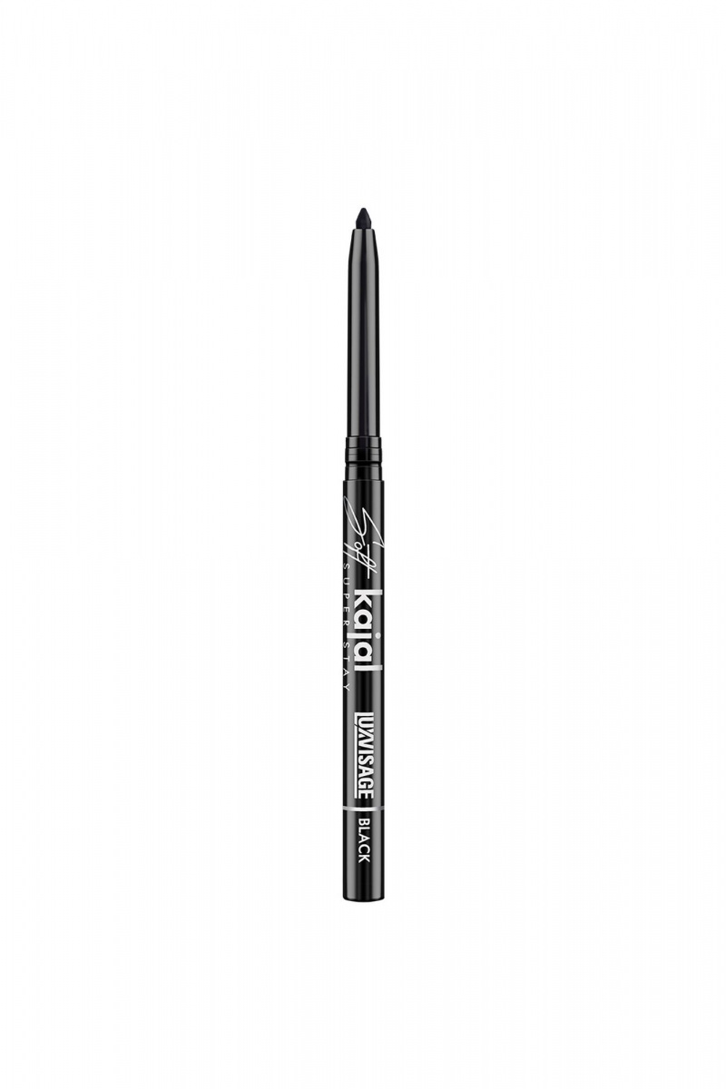 Карандаши для глаз и подводки LUXVISAGE Soft_kajal_super_stay black