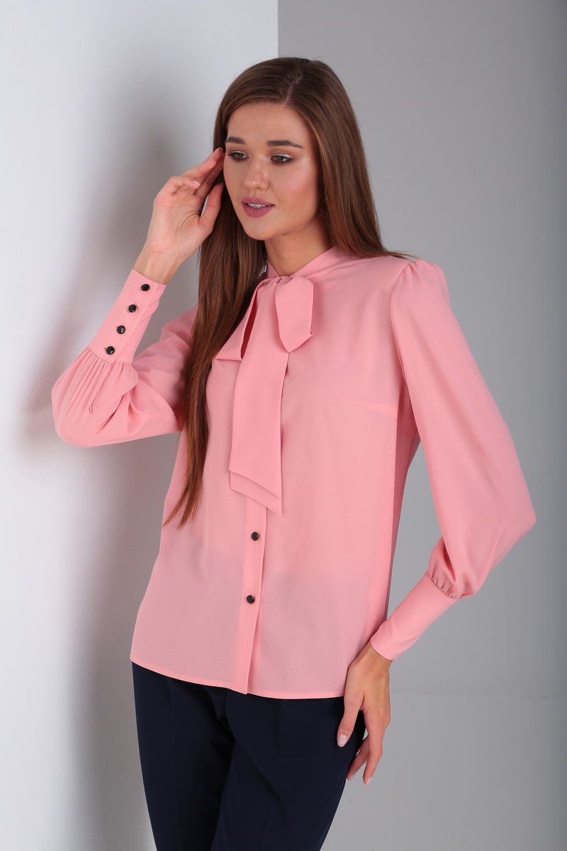 Блузы Ксения Стиль 1804Б розовый