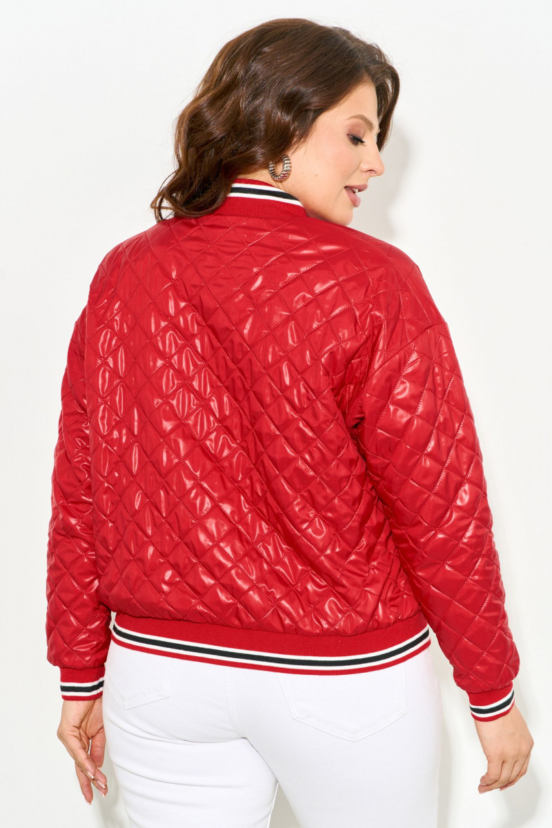 Женская куртка IVA 1590 красный