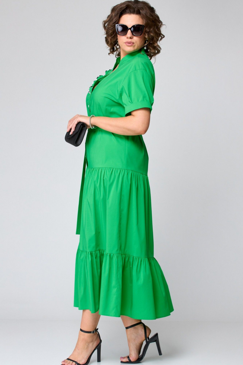 Платья EVA GRANT 7168 зелень