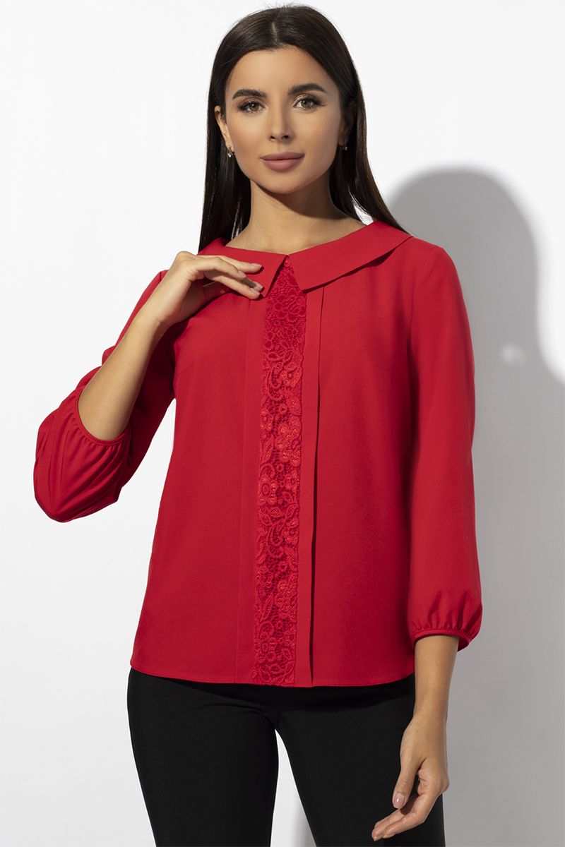 Блузы VIZAVI 628 красный