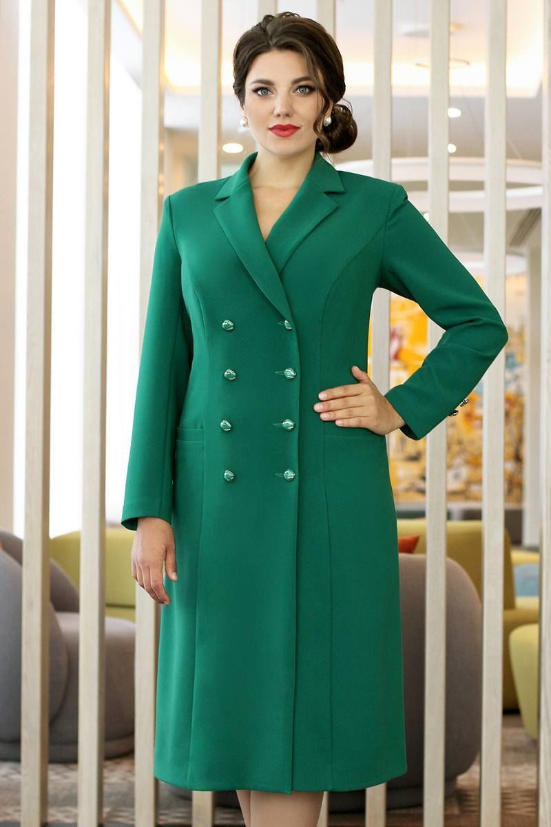 Платье Мода Юрс 2574 зеленый