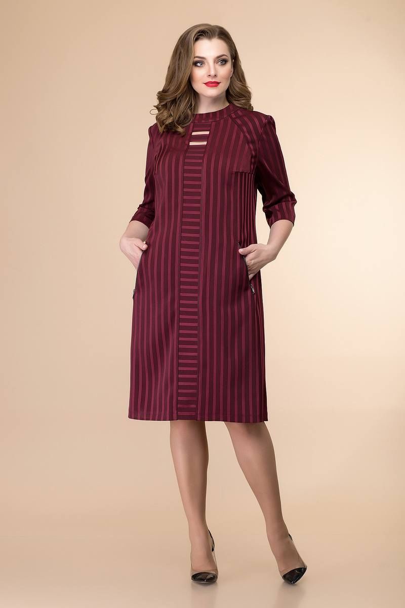 Платье Romanovich Style 1-2011 бордо