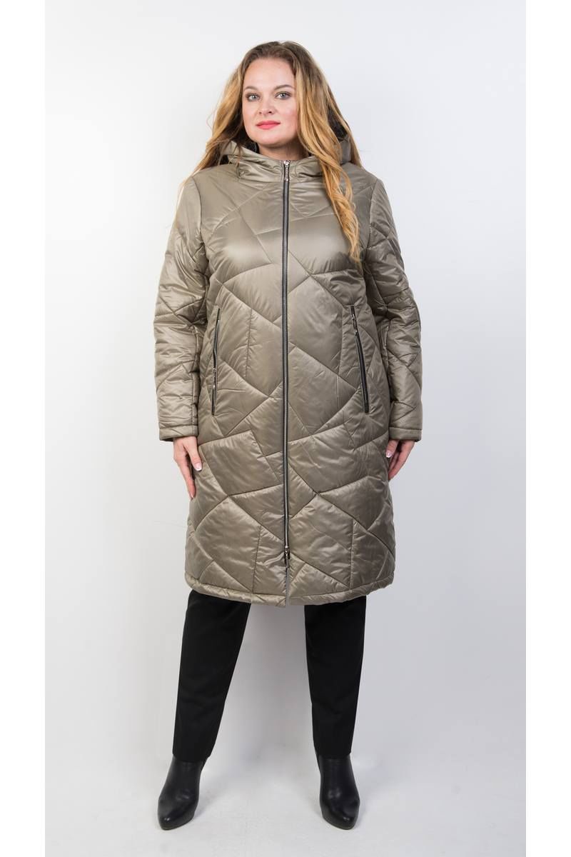 Женское пальто TrikoTex Stil М28-19 хаки