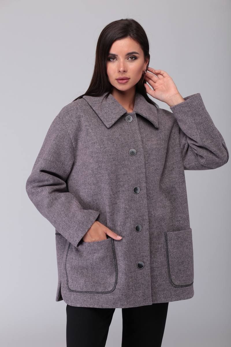 Женское пальто TAiER 881 лаванда
