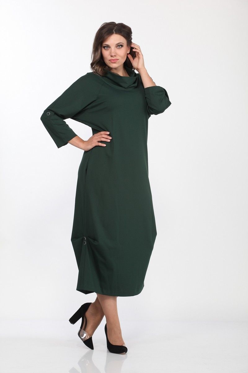 Платья Lady Style Classic 1233/2 зеленый