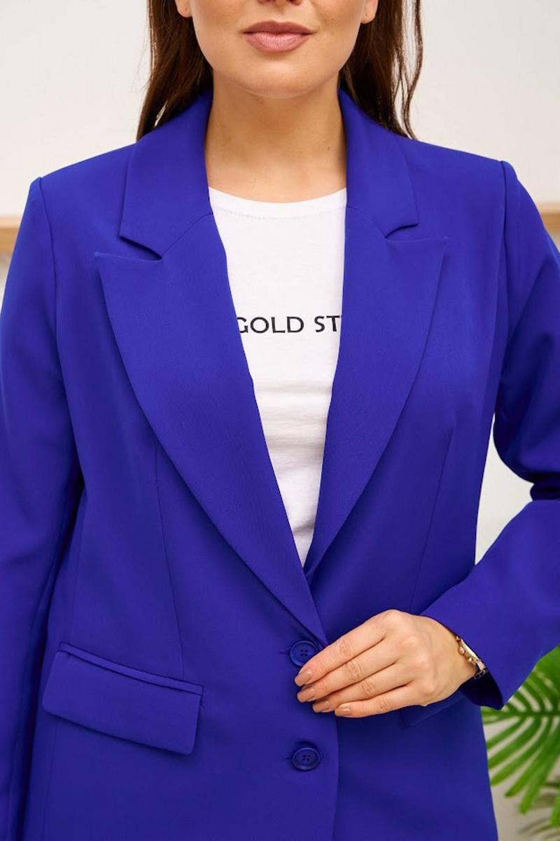 Жакеты Gold Style 2633 василек