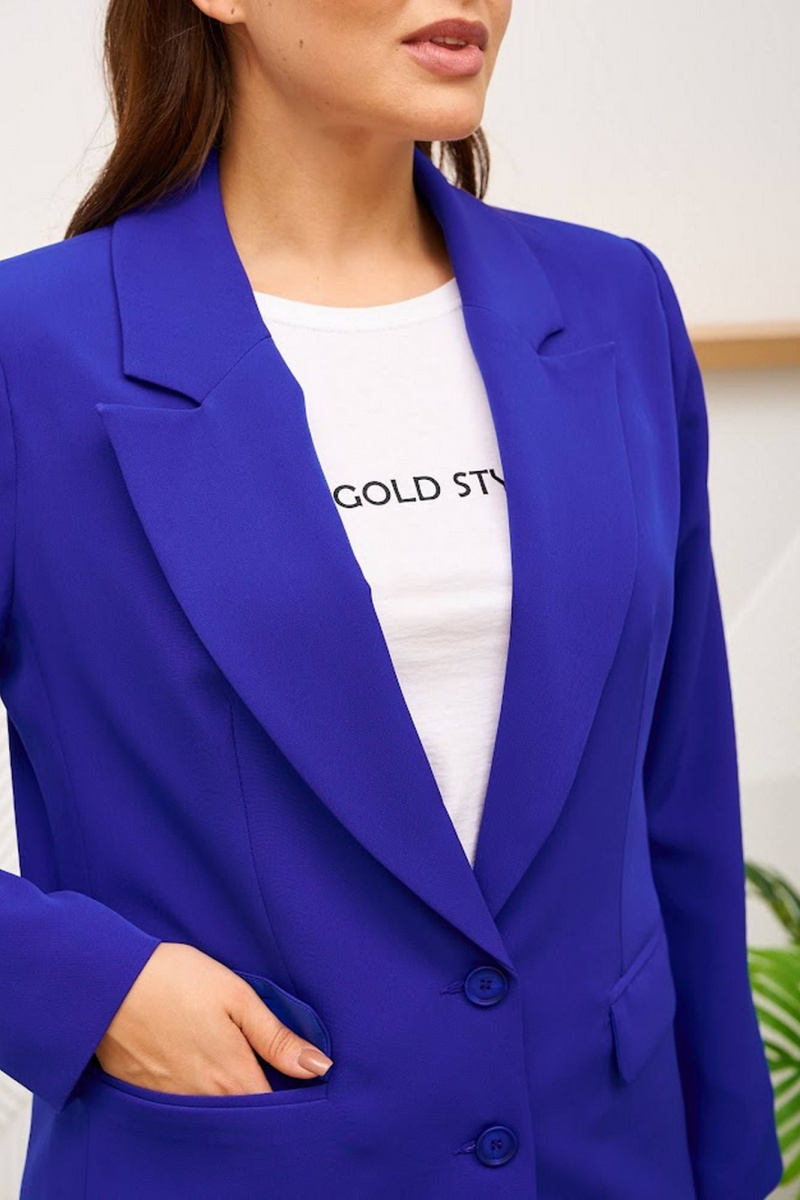 Жакеты Gold Style 2633 василек