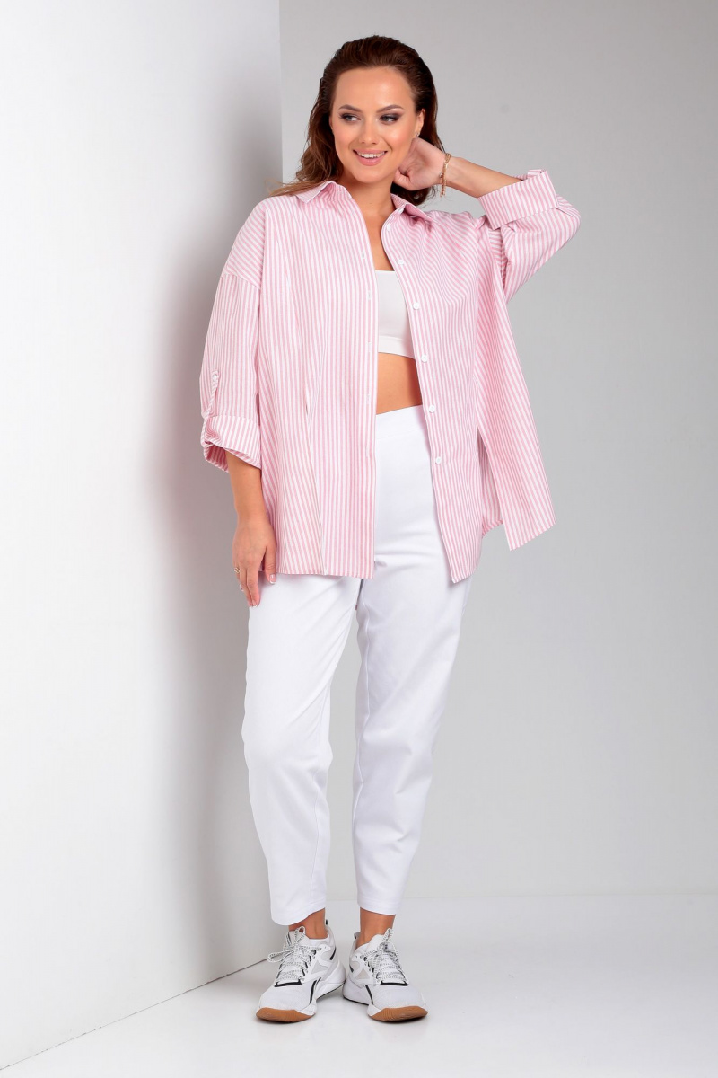 Рубашки Liona Style 897 розовый
