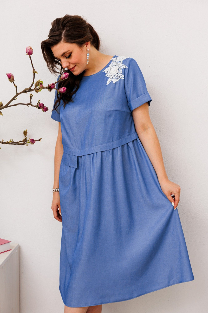 Платья Romanovich Style 1-2685 голубой