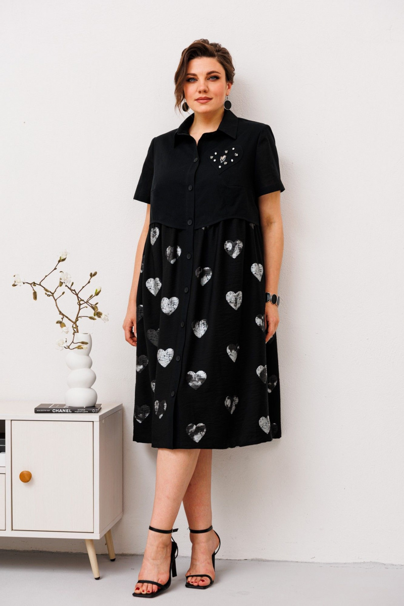 Платья Romanovich Style 1-2675 черный