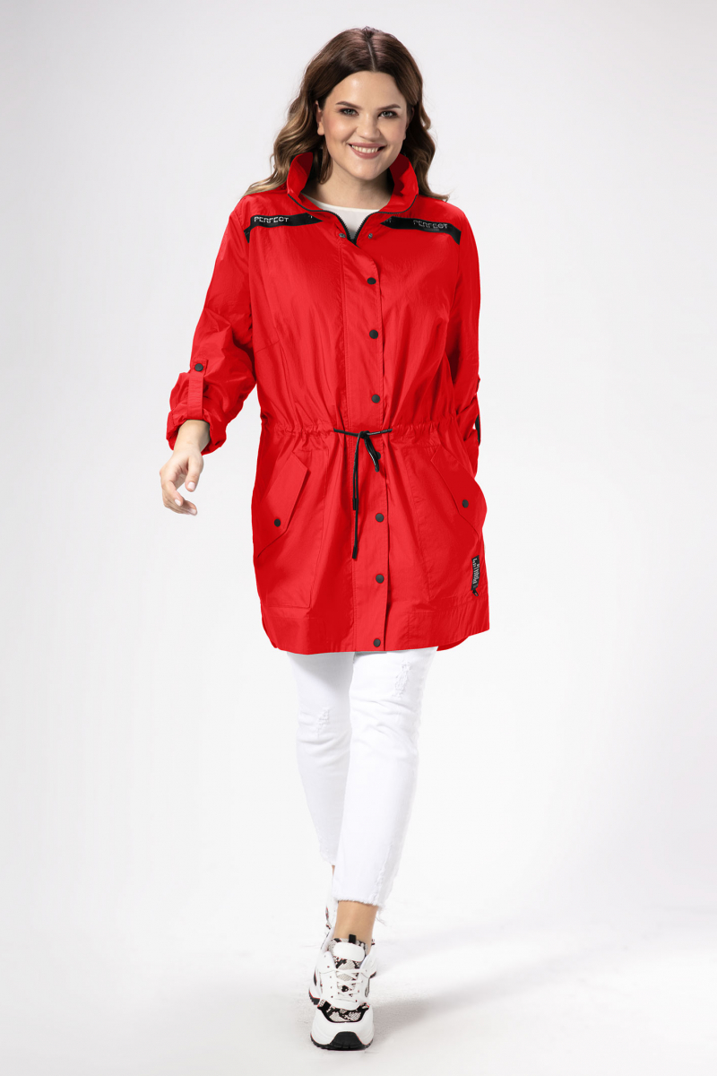 Женская куртка Панда 470670 красный