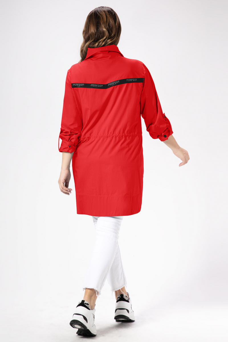 Женская куртка Панда 470670 красный