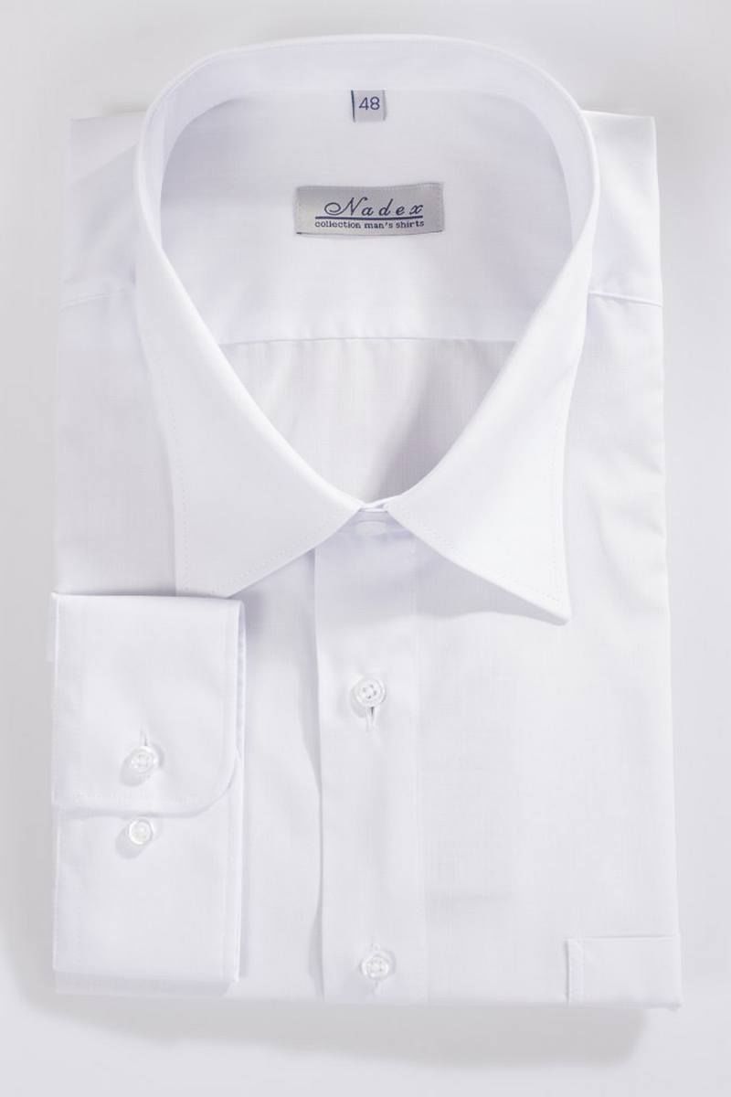 Рубашки с длинным рукавом Nadex 328011И_182 белый