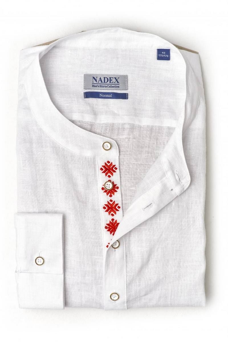 Рубашки с длинным рукавом Nadex 405011_182 белый