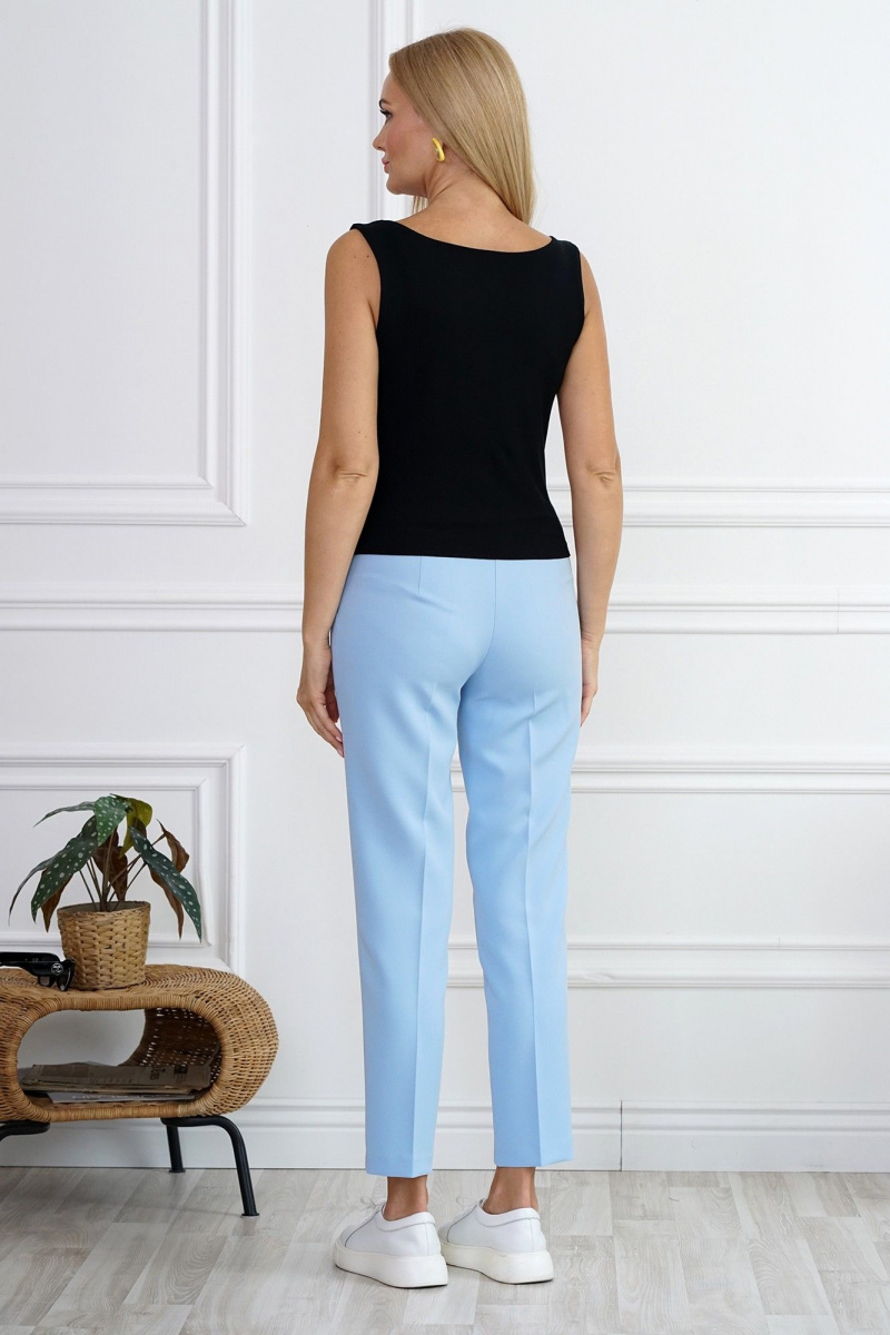 Брючный костюм Alani Collection 2111 голубой