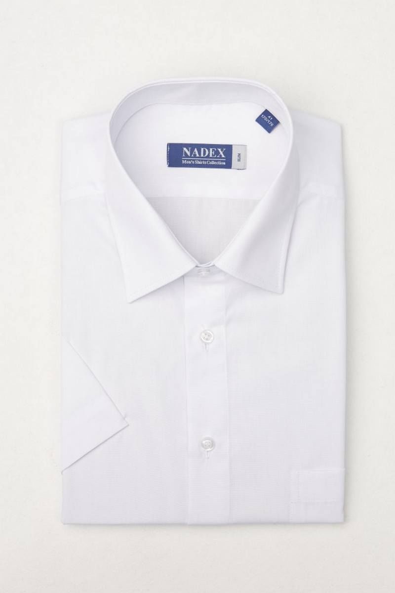 Рубашки с коротким рукавом Nadex 146011И_170 белый