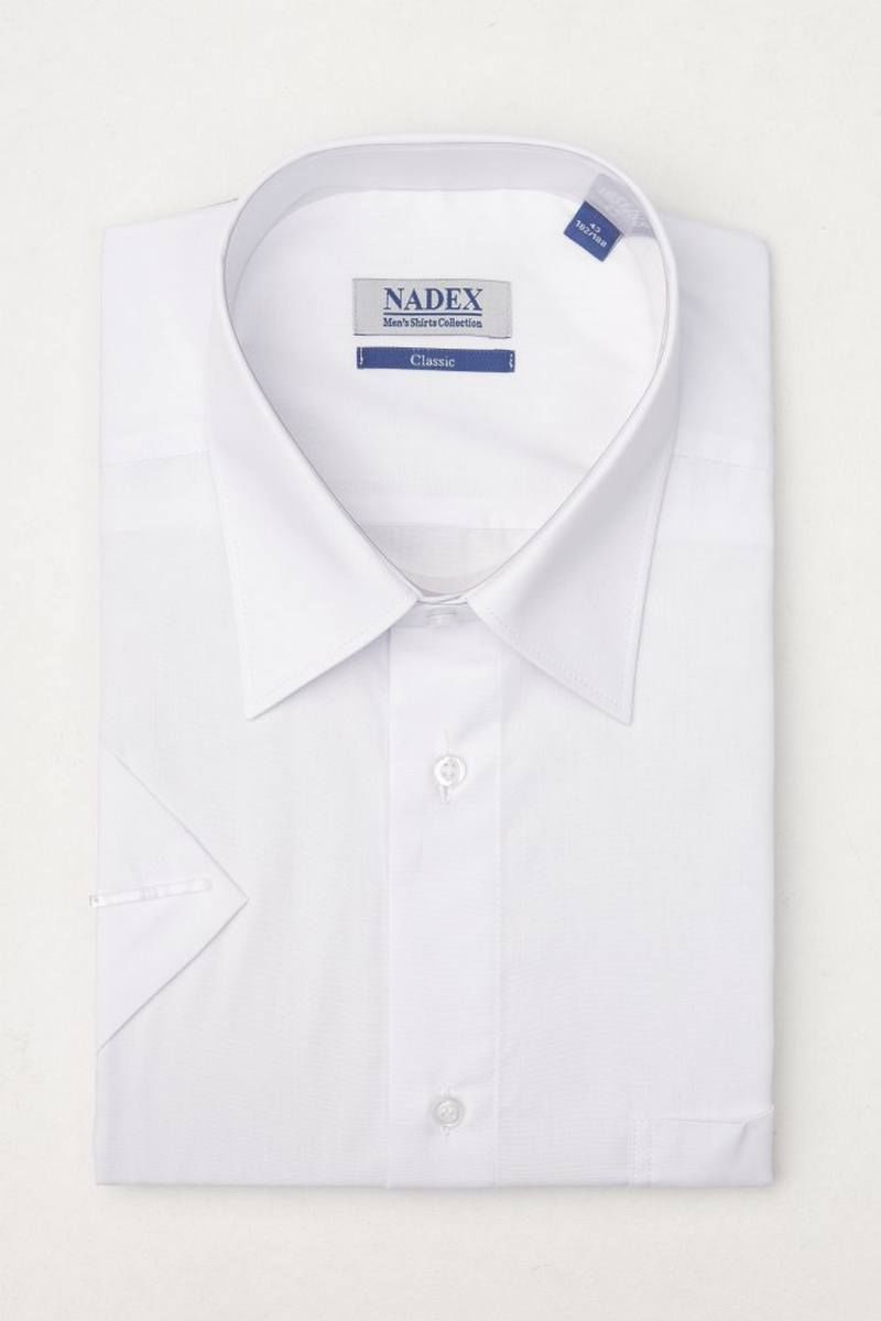Рубашки с коротким рукавом Nadex 744071И_182 белый