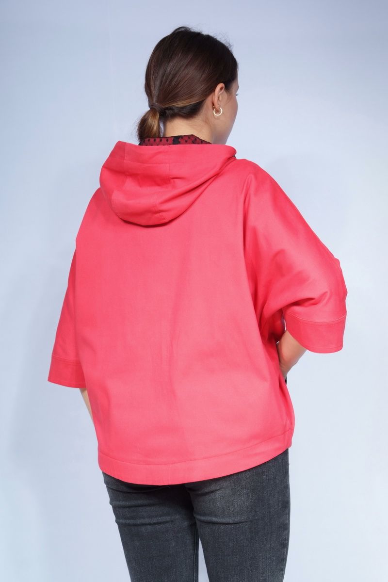 Женская куртка LUXTEX 0318 красный
