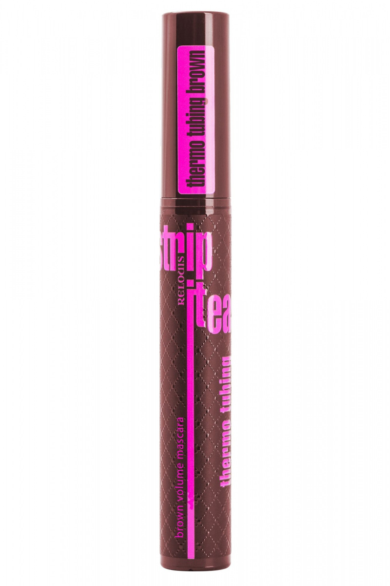 Тушь для ресниц Relouis Strip_it_Easy_Thermo_Tubing коричневая