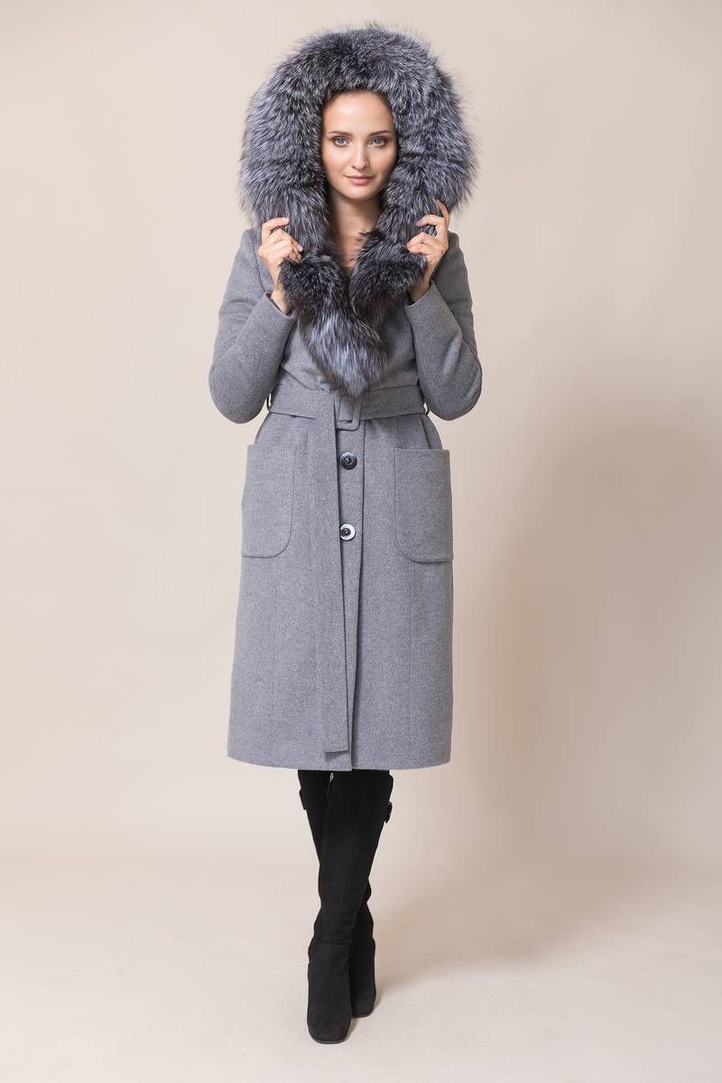 Женское пальто Winkler’s World 599з серый