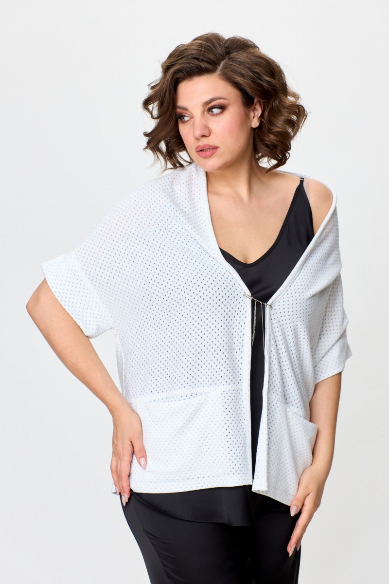 Кардиганы Avenue Fashion 0328 белый