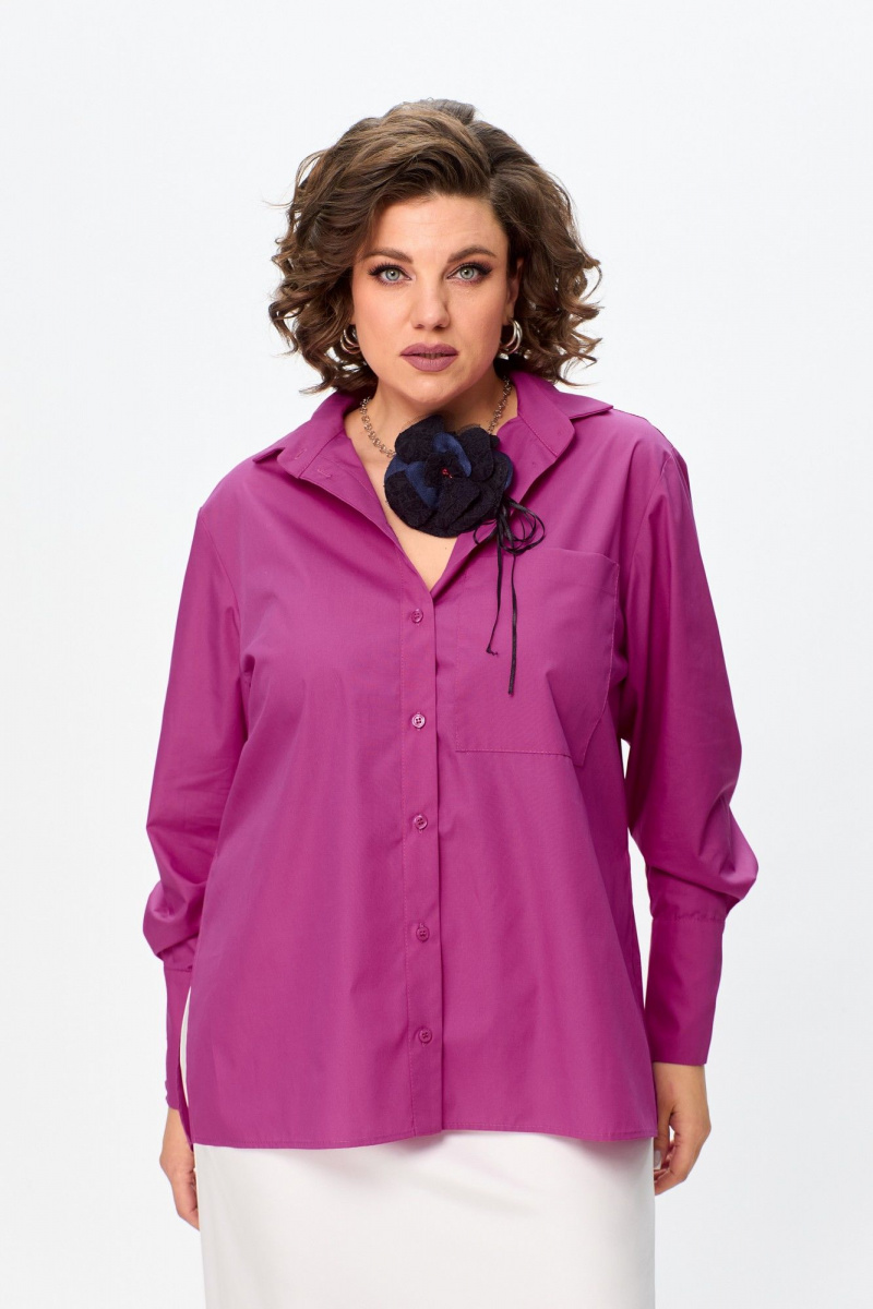 Рубашки Avenue Fashion 0301-6 розовый