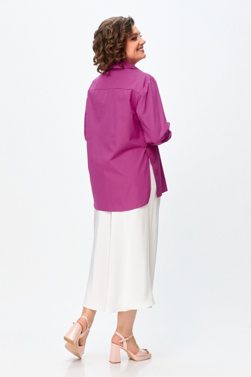 Рубашки Avenue Fashion 0301-6 розовый