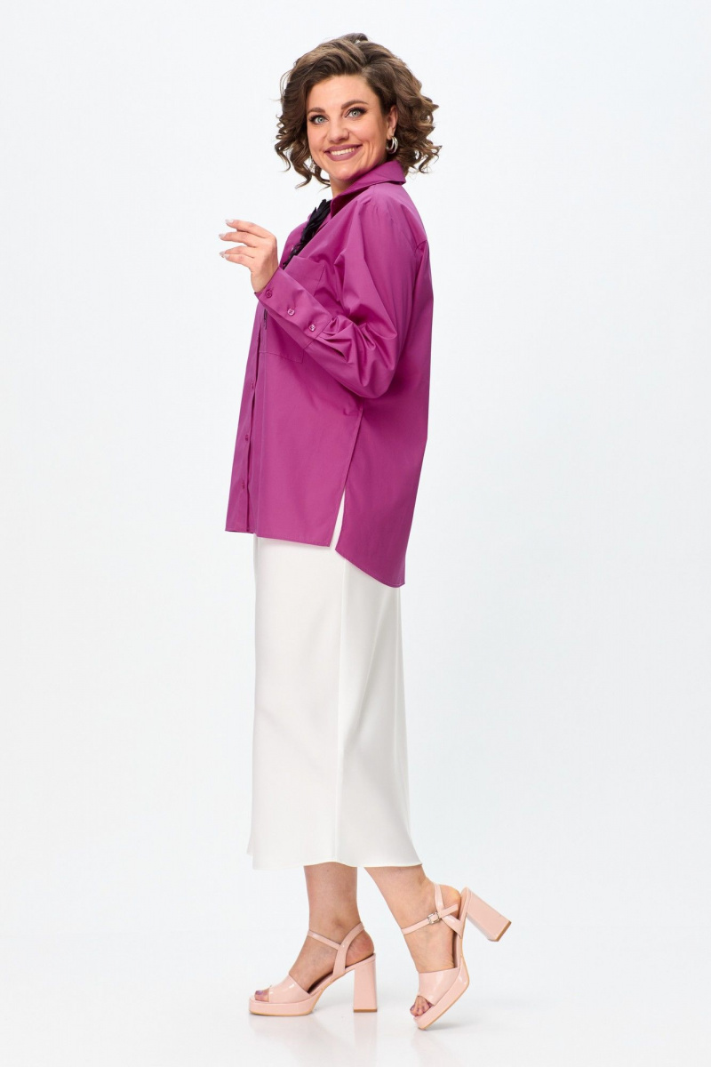 Рубашки Avenue Fashion 0301-6 розовый